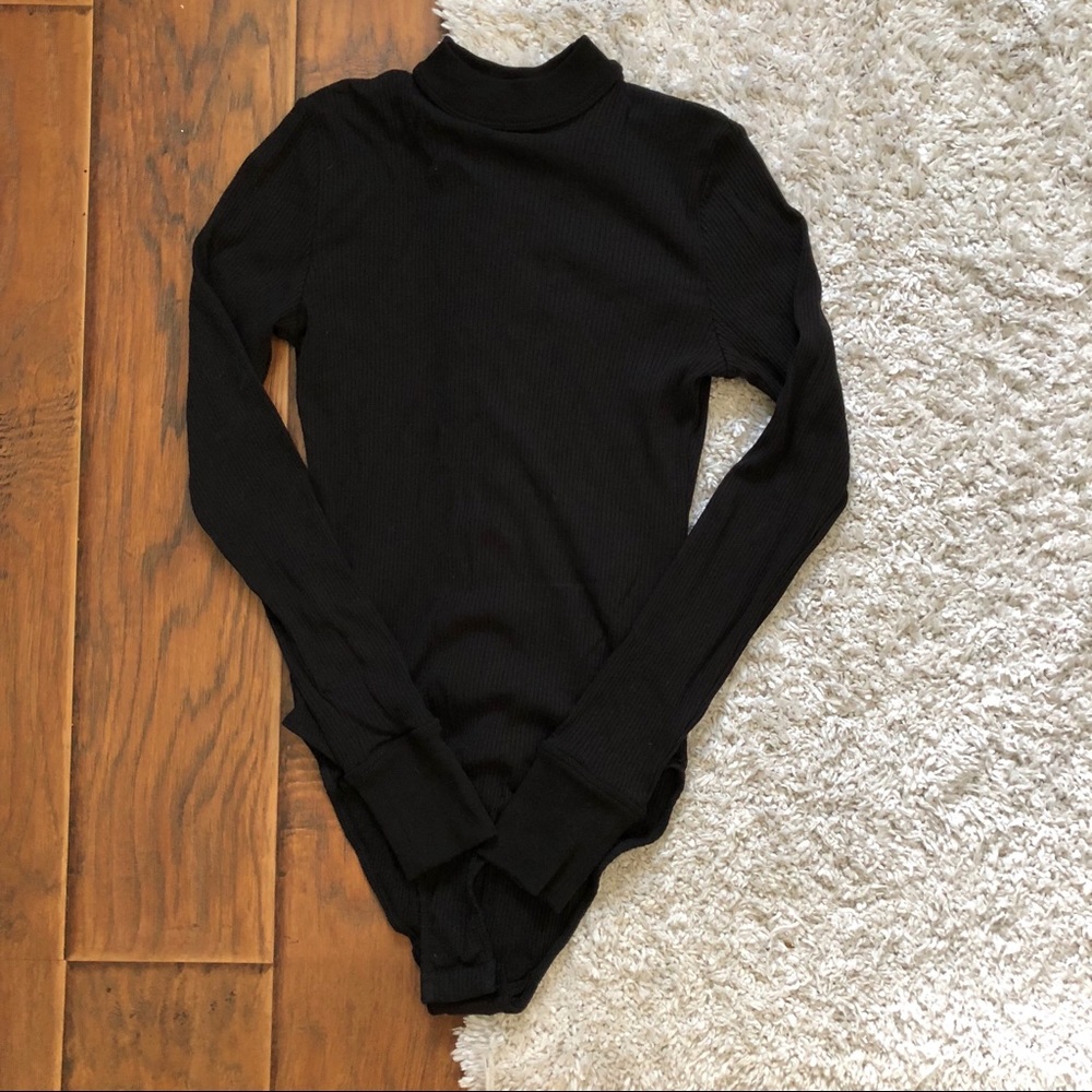 Open back body suit